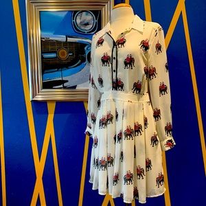 Elephant Print Dress